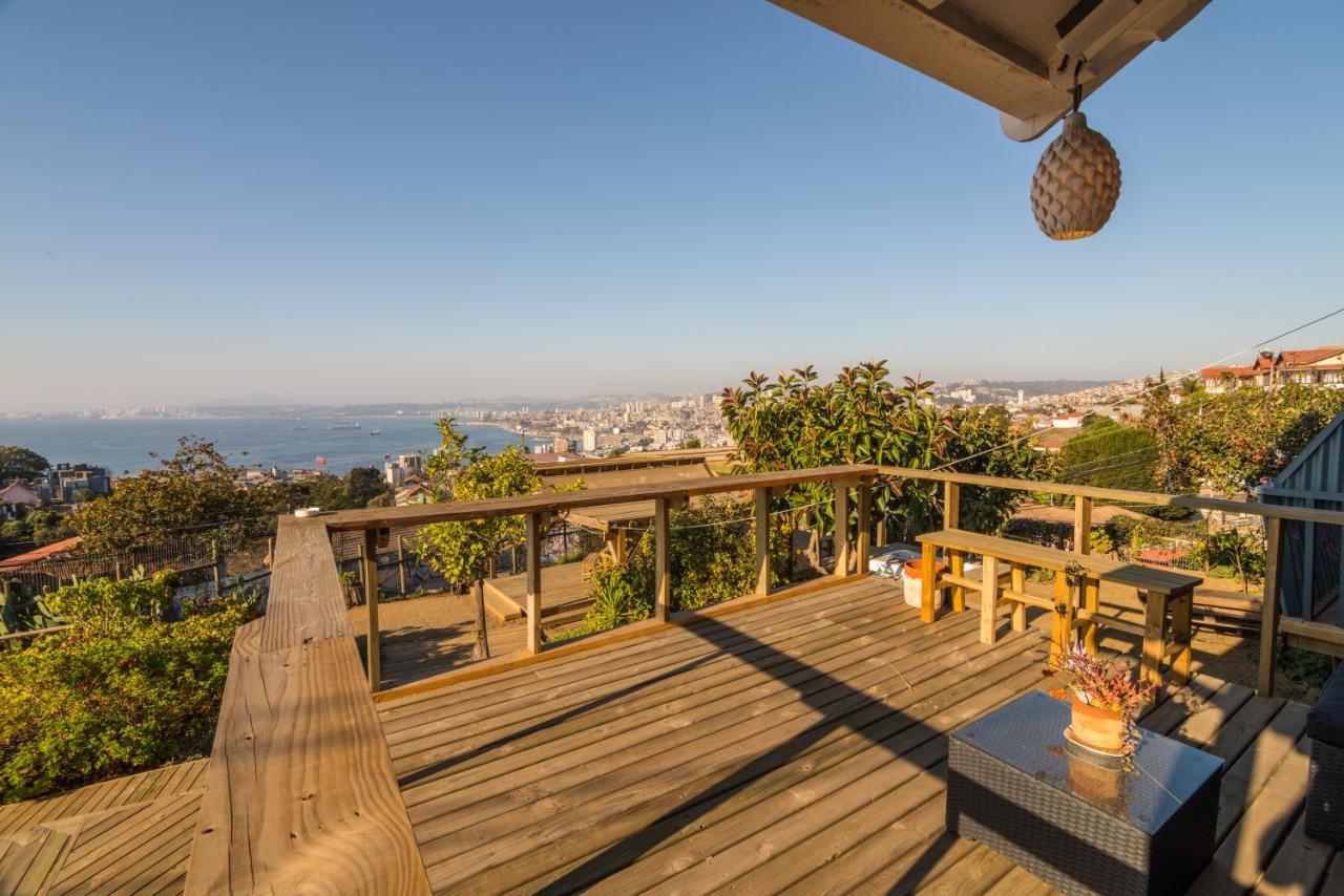 Hotel Faro Azul Valparaiso Cerro Alegre Dış mekan fotoğraf