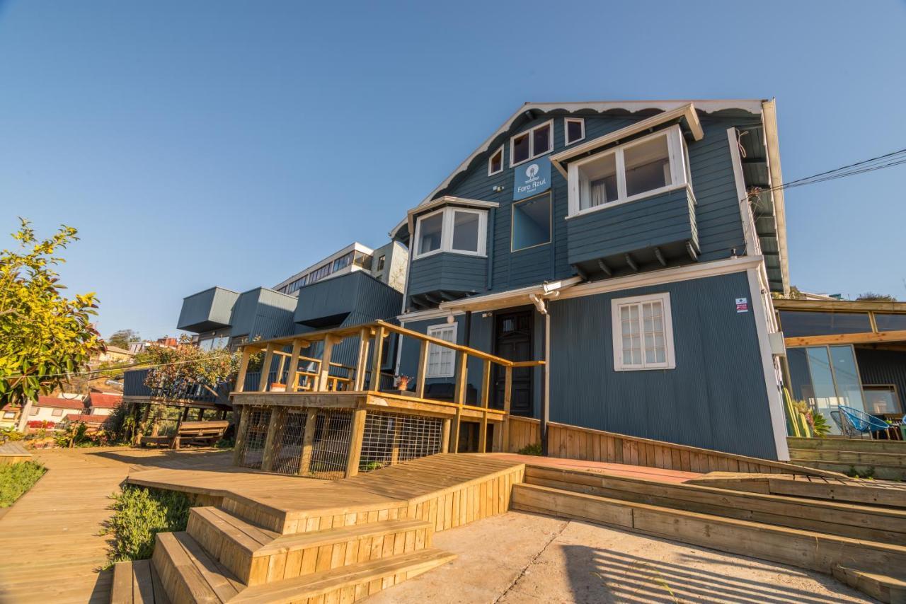 Hotel Faro Azul Valparaiso Cerro Alegre Dış mekan fotoğraf