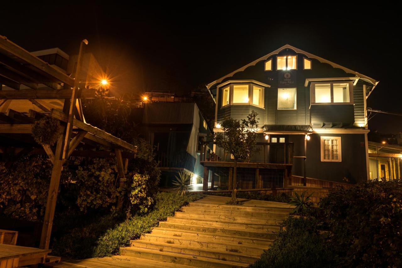 Hotel Faro Azul Valparaiso Cerro Alegre Dış mekan fotoğraf