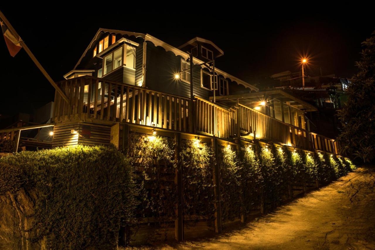 Hotel Faro Azul Valparaiso Cerro Alegre Dış mekan fotoğraf