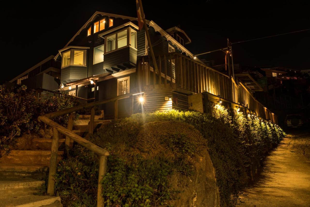 Hotel Faro Azul Valparaiso Cerro Alegre Dış mekan fotoğraf