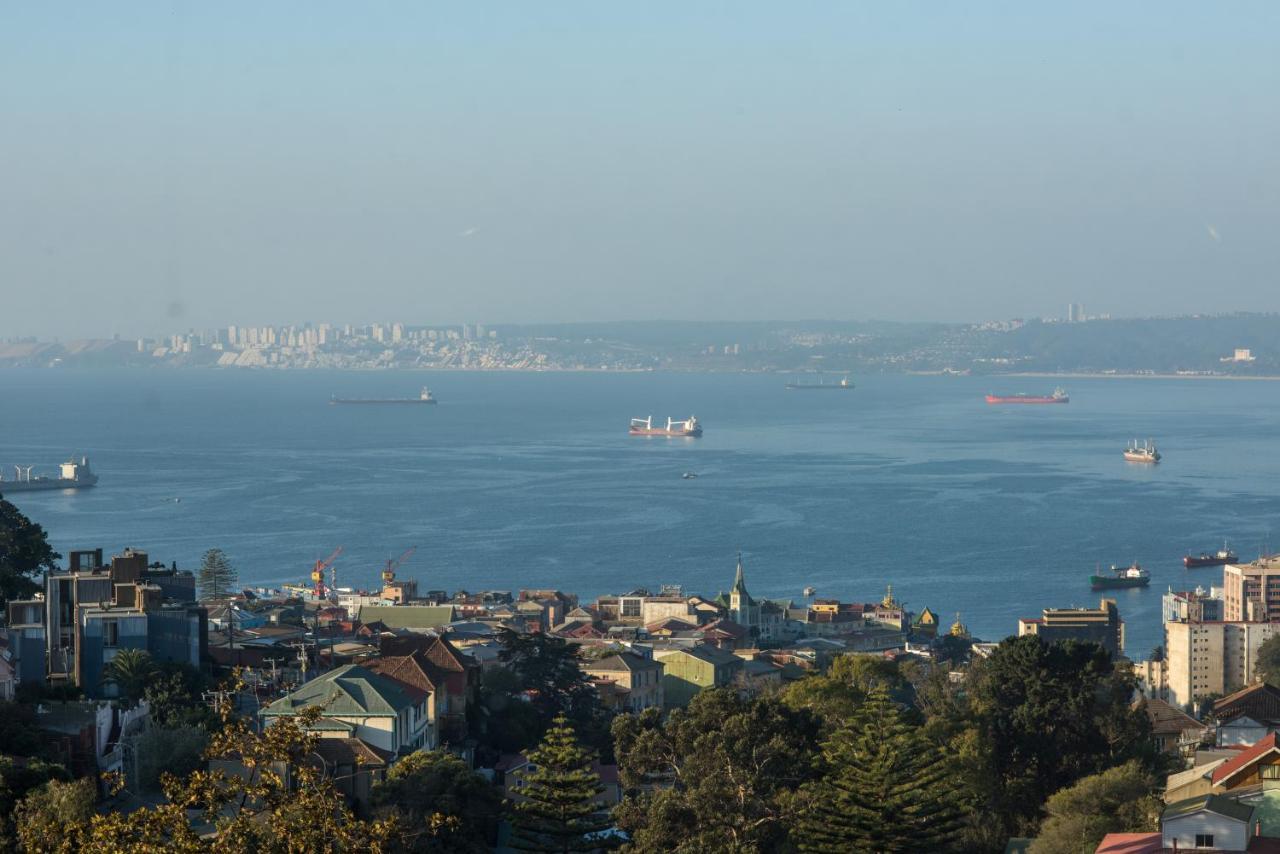 Hotel Faro Azul Valparaiso Cerro Alegre Dış mekan fotoğraf