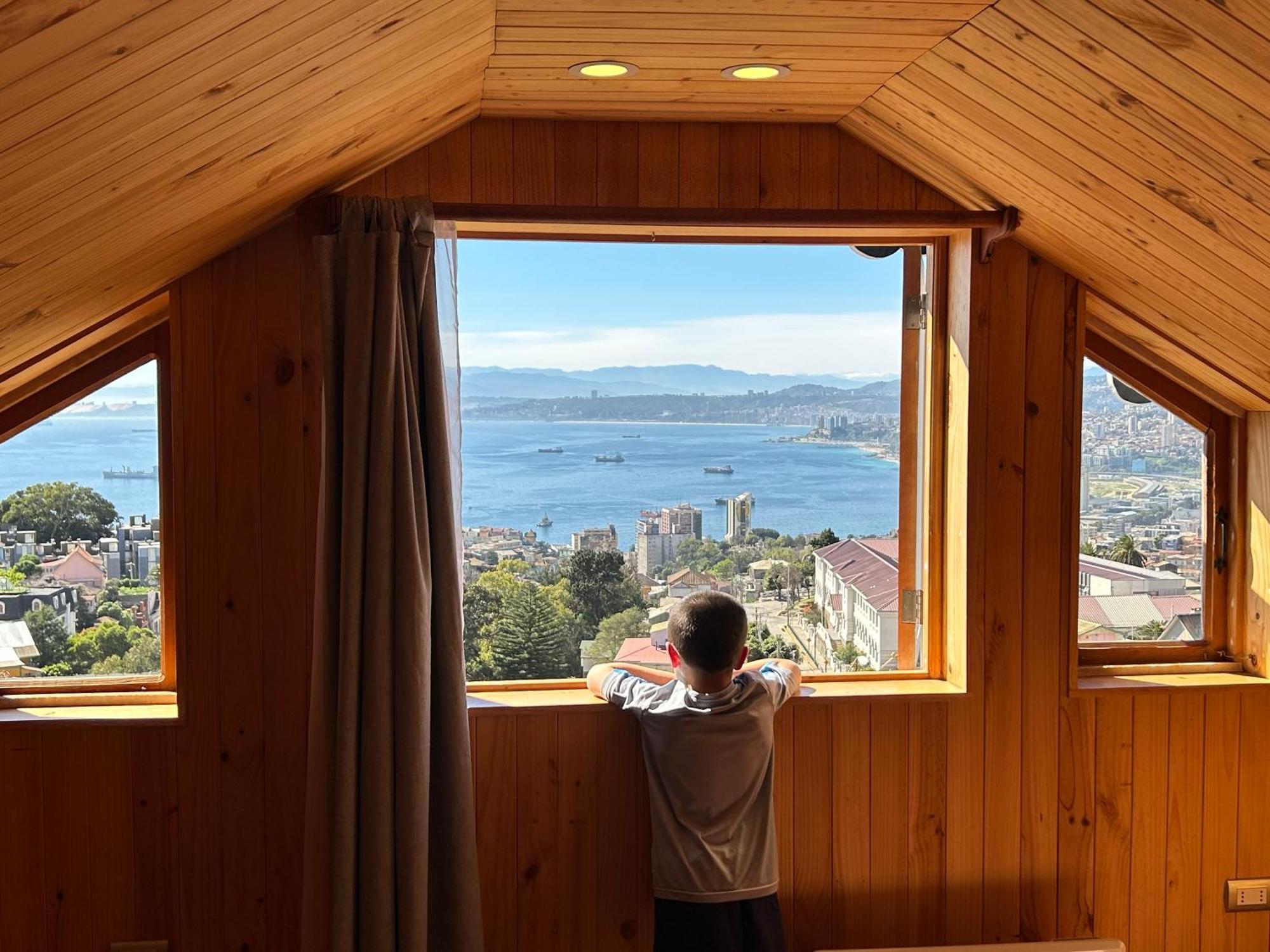 Hotel Faro Azul Valparaiso Cerro Alegre Dış mekan fotoğraf