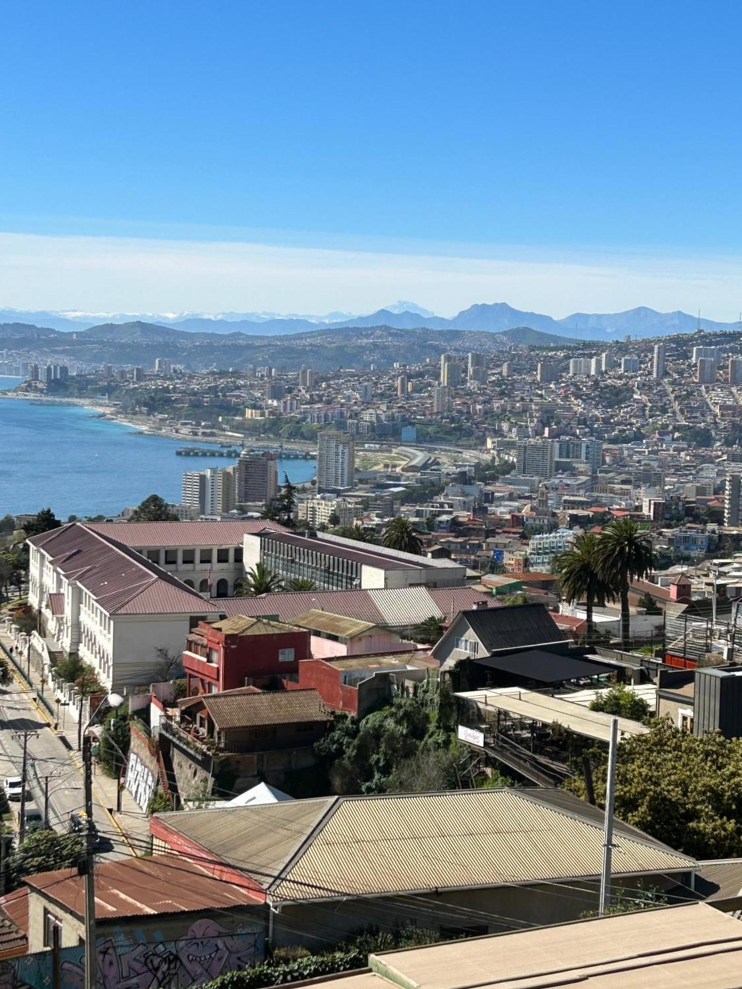 Hotel Faro Azul Valparaiso Cerro Alegre Dış mekan fotoğraf