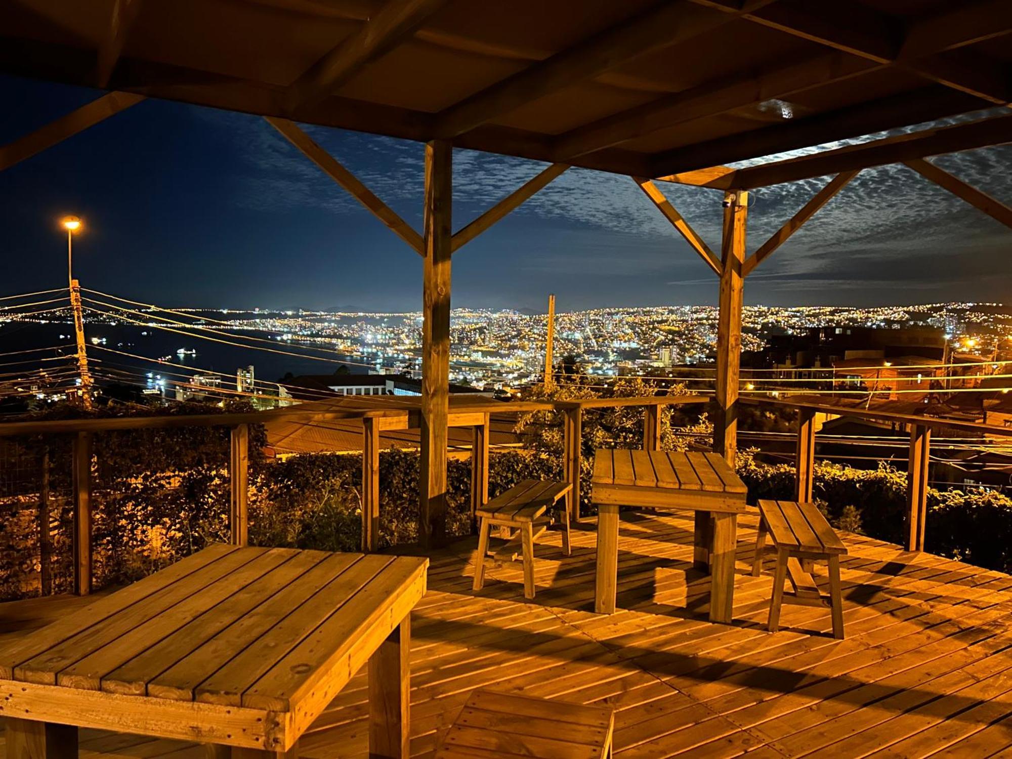 Hotel Faro Azul Valparaiso Cerro Alegre Dış mekan fotoğraf