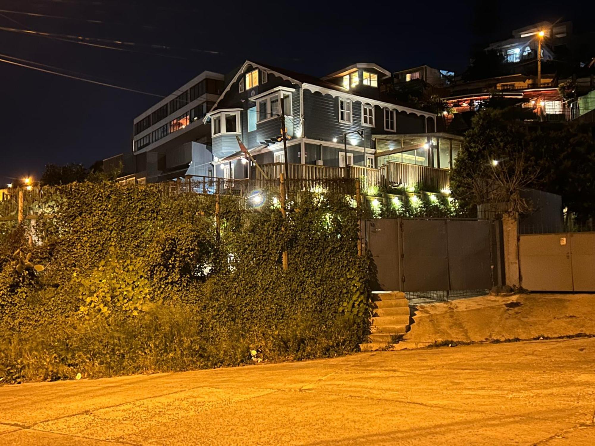 Hotel Faro Azul Valparaiso Cerro Alegre Dış mekan fotoğraf