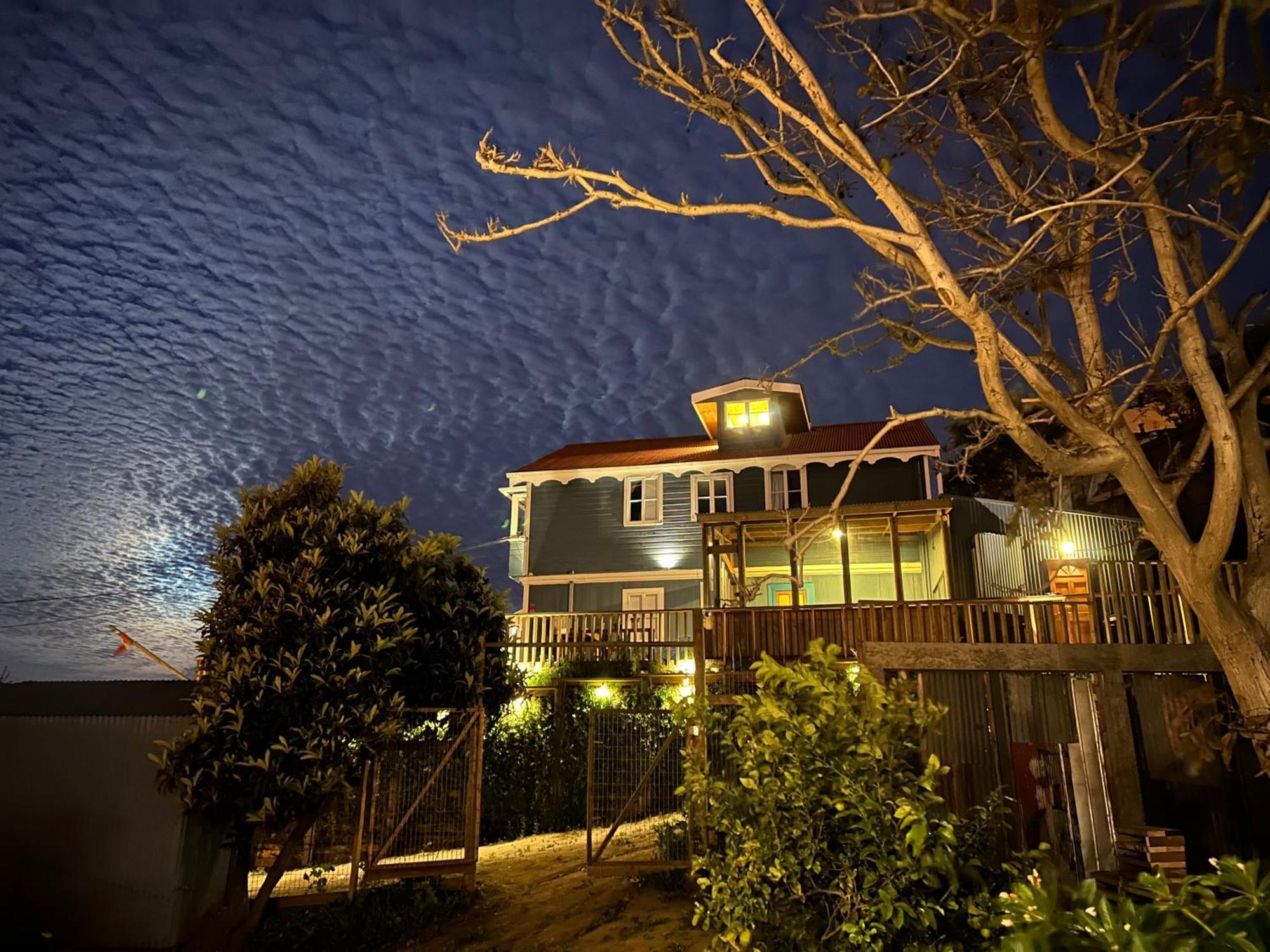 Hotel Faro Azul Valparaiso Cerro Alegre Dış mekan fotoğraf