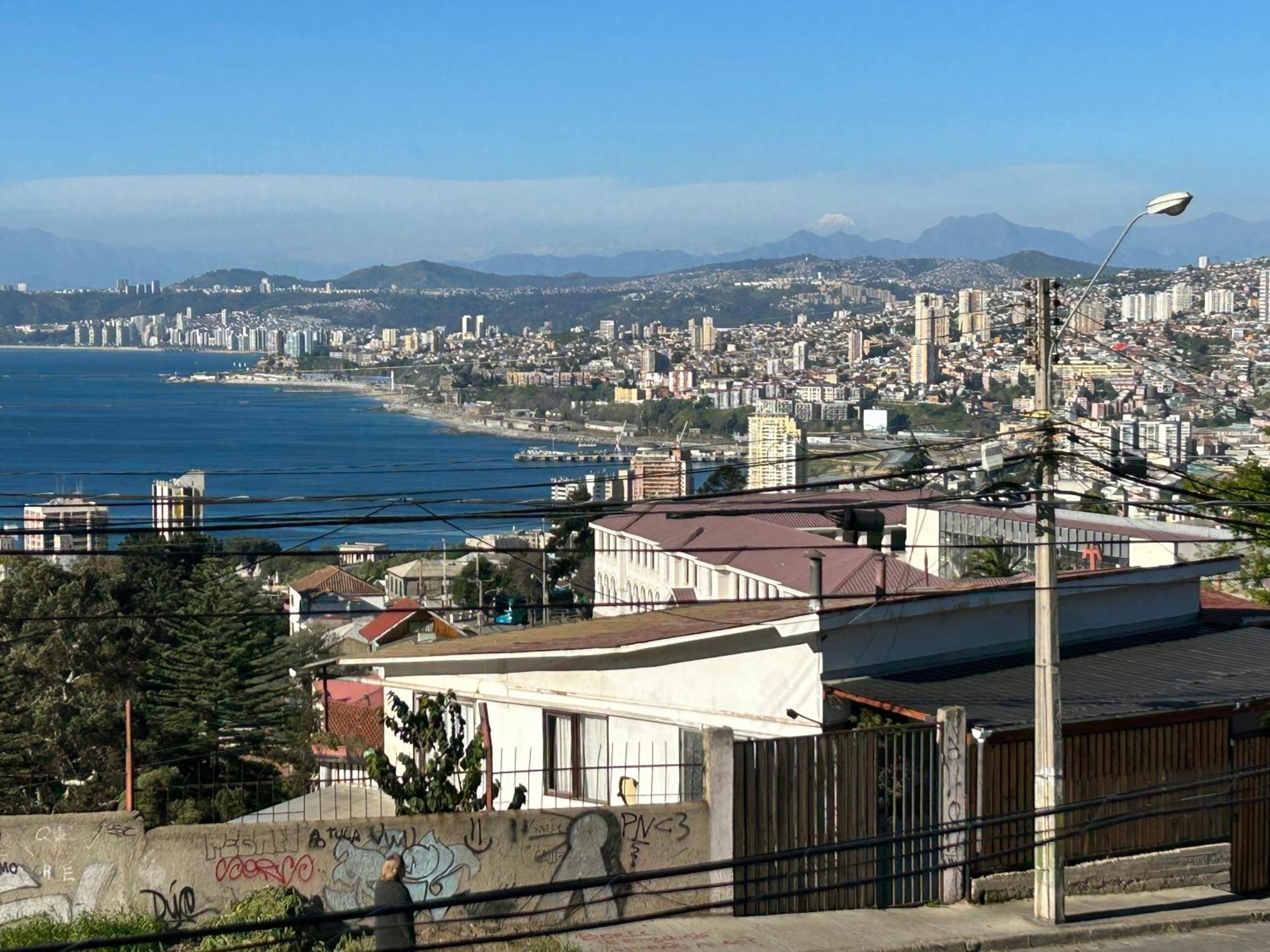 Hotel Faro Azul Valparaiso Cerro Alegre Dış mekan fotoğraf