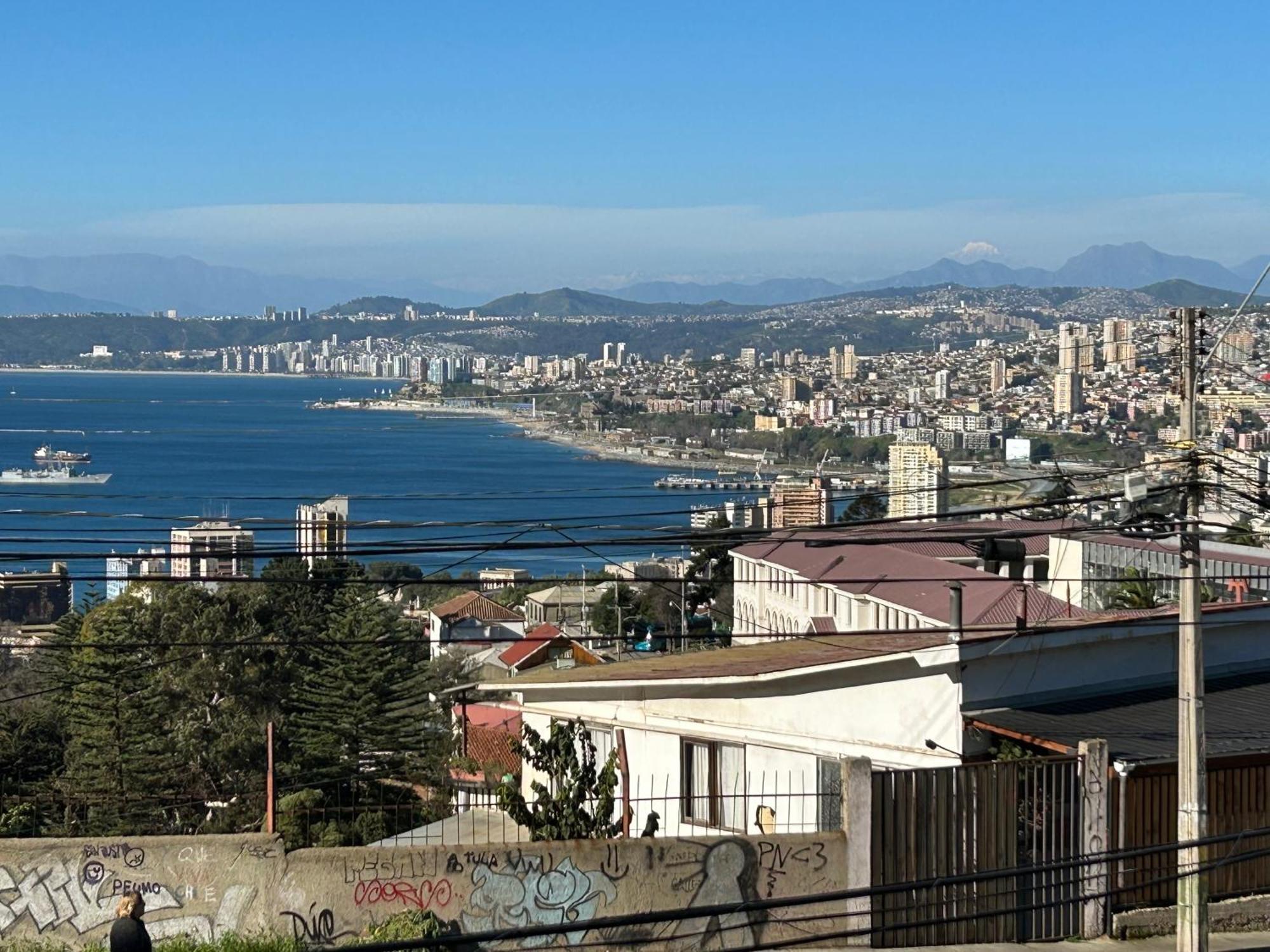 Hotel Faro Azul Valparaiso Cerro Alegre Dış mekan fotoğraf