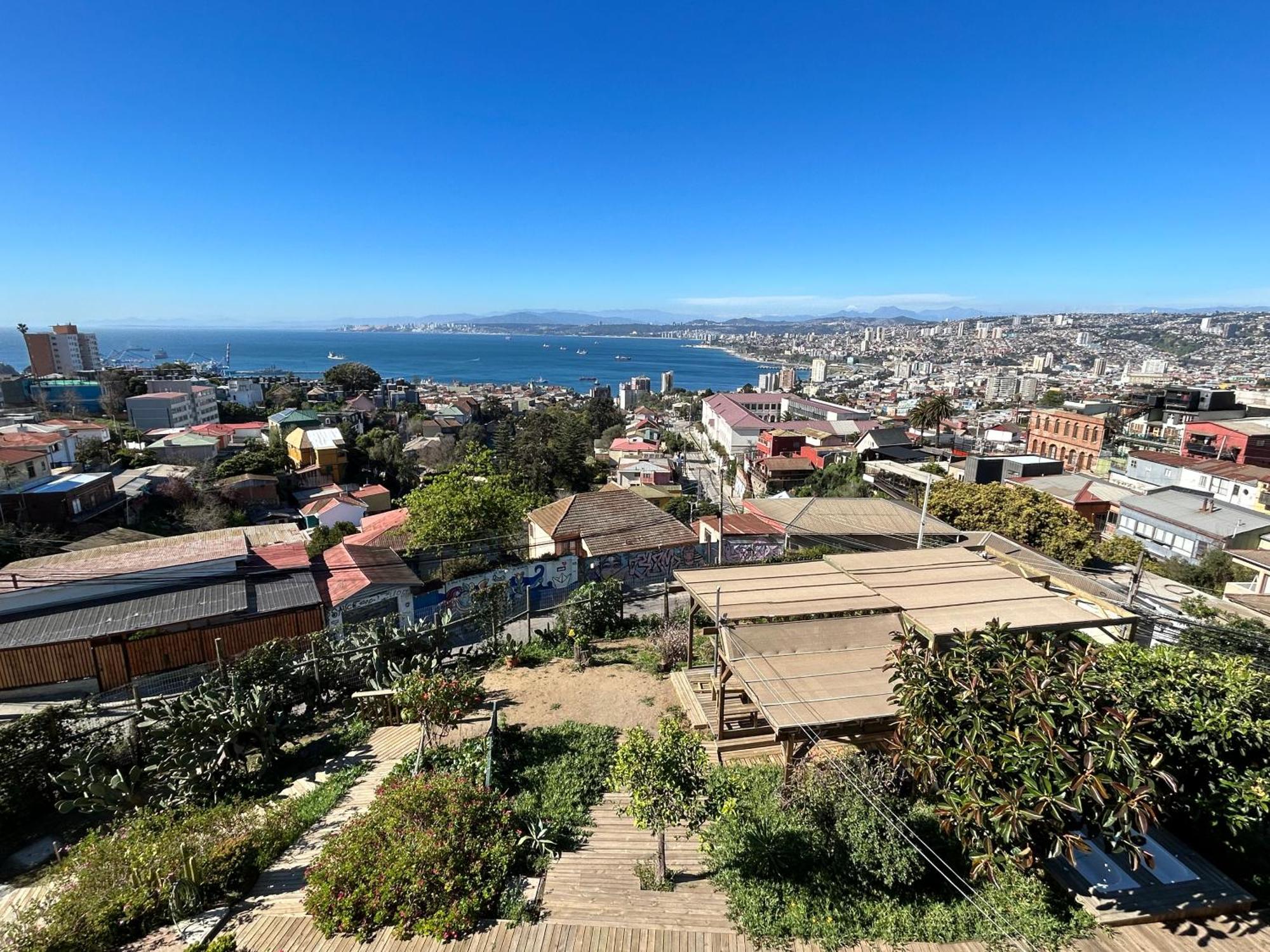 Hotel Faro Azul Valparaiso Cerro Alegre Dış mekan fotoğraf