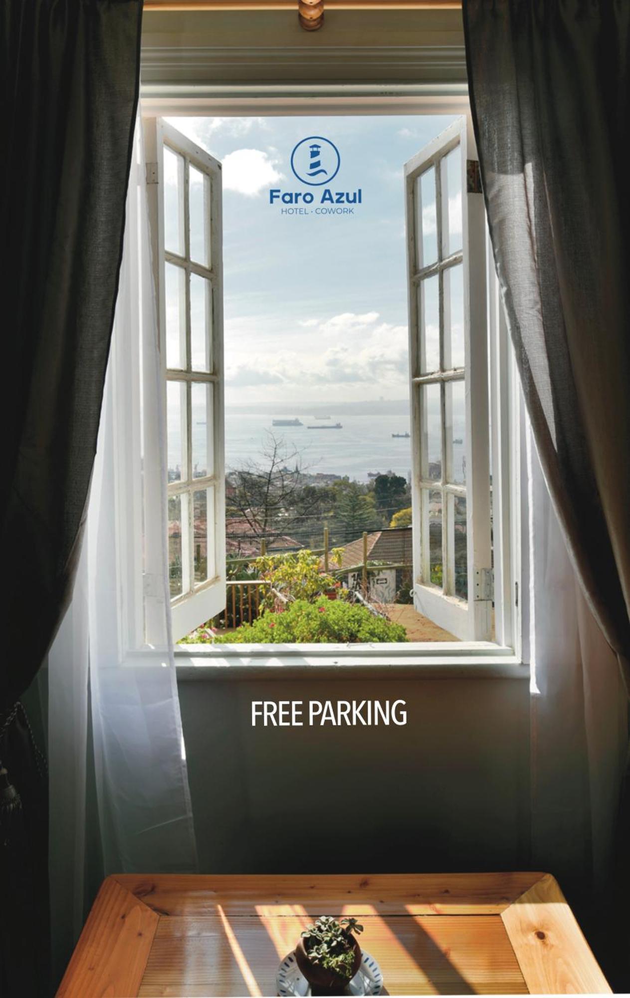 Hotel Faro Azul Valparaiso Cerro Alegre Dış mekan fotoğraf